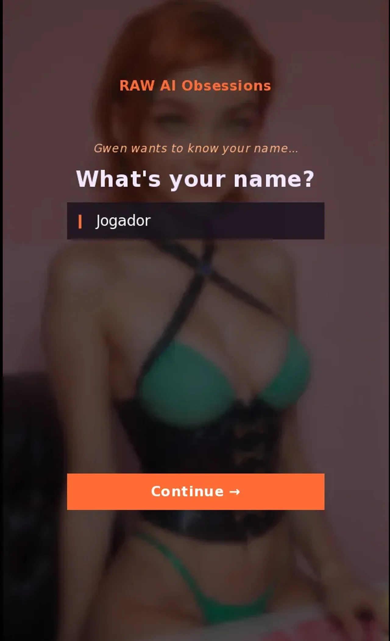 Raw AI Obsessions Gwen Dm Chat Sim Preview (2)