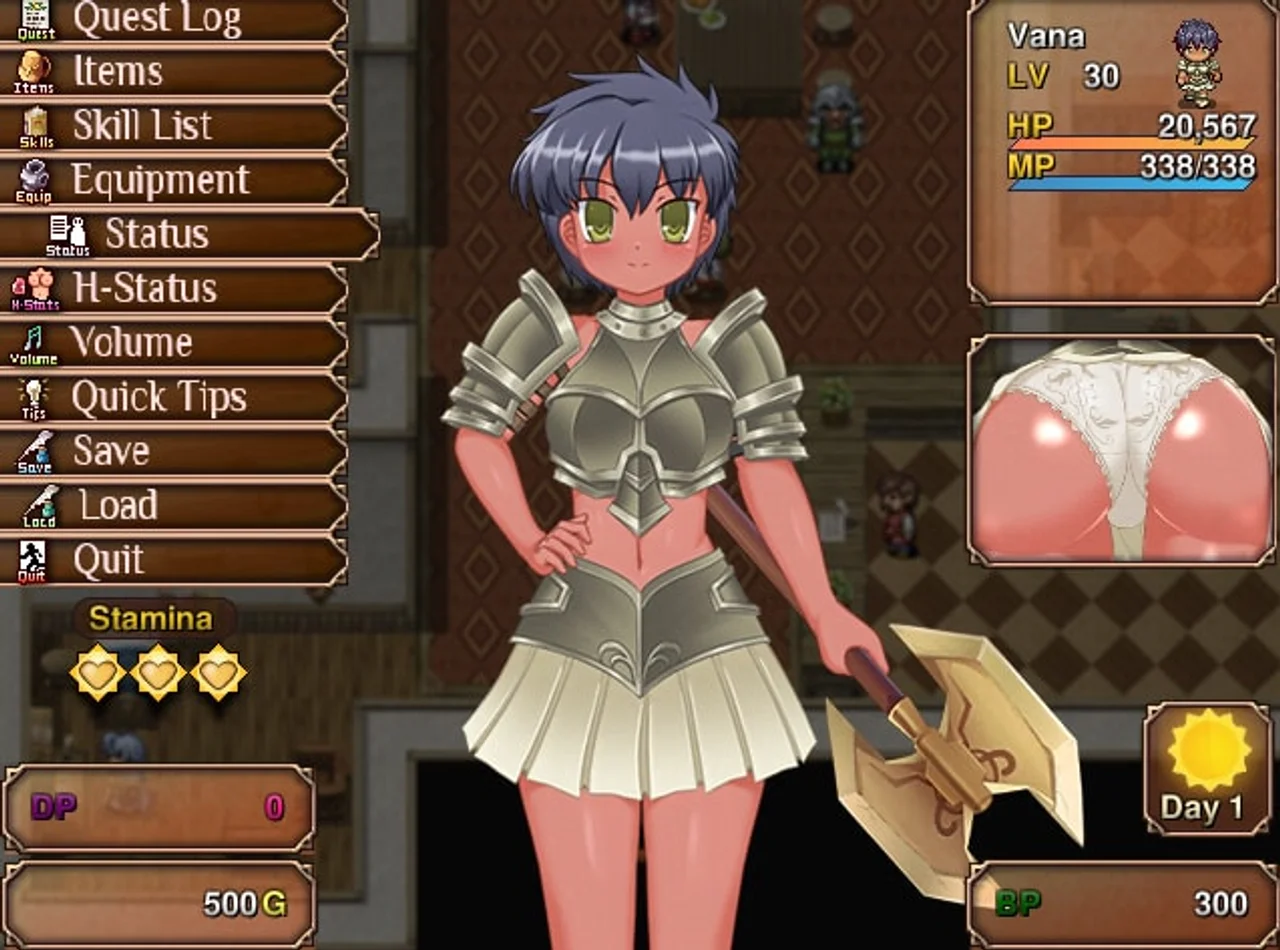 Axe Maiden Vana Preview 9