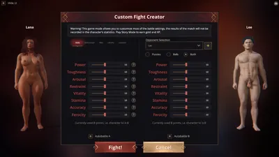 Naked Fighter 3D Preview 5