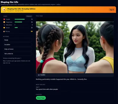 Shaping Her Life Preview 1