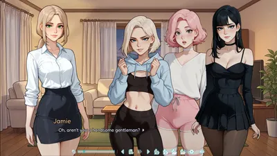 Femboy and Futa Cozy Cafe Preview 6