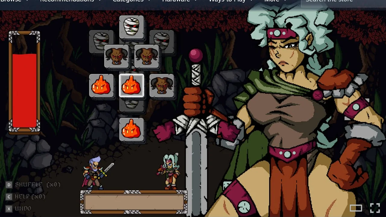 Warriors Waifus Mahjong Preview 1