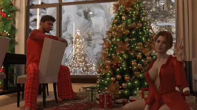 Stuffing Her Stocking Preview 1