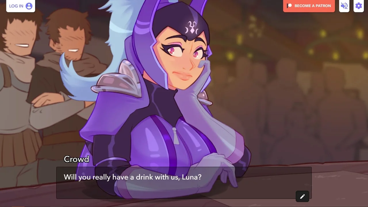 Luna in the Tavern Preview 10