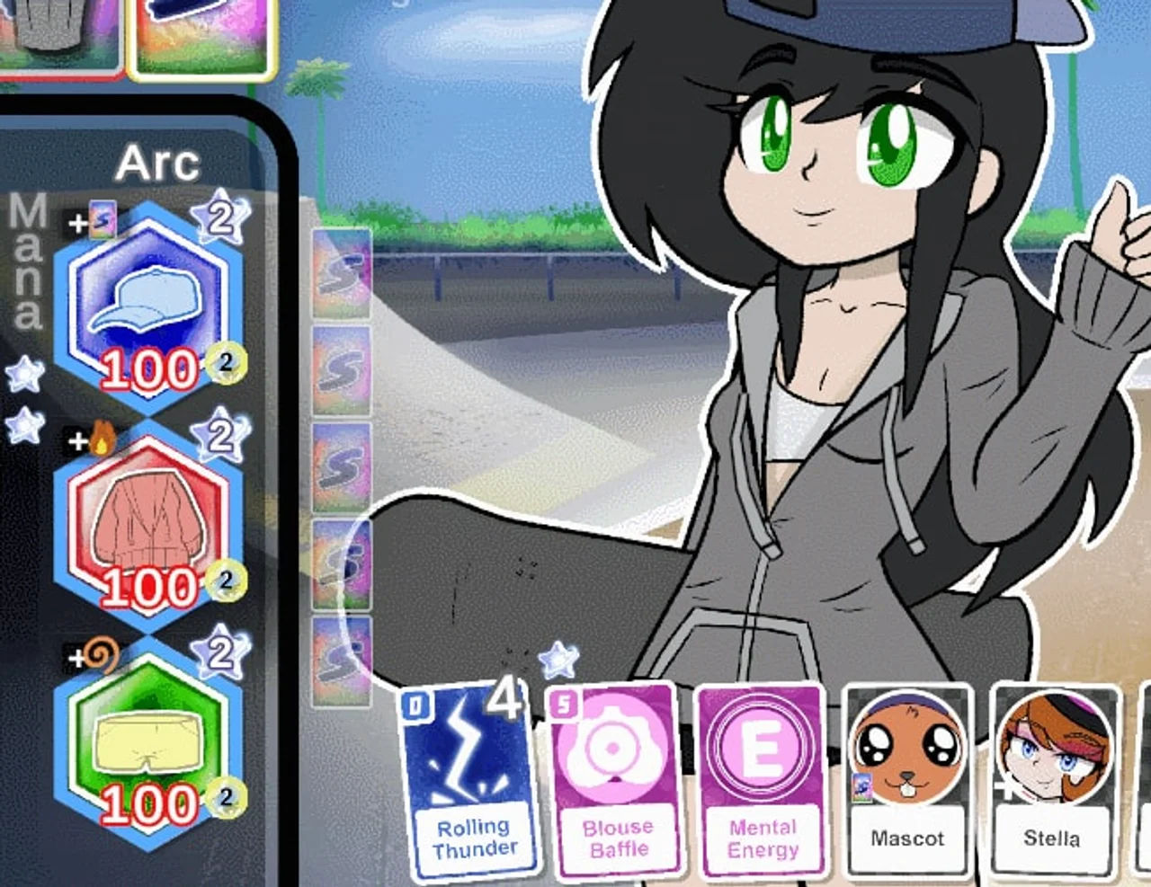 Strip Battle Action Cards Preview 7