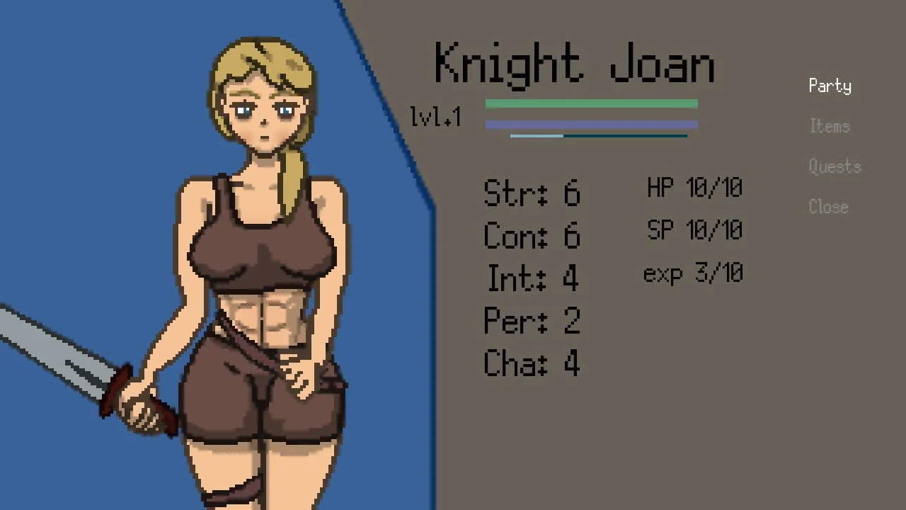 Knightess Corruption Tower of the Succubus Queen Preview 1
