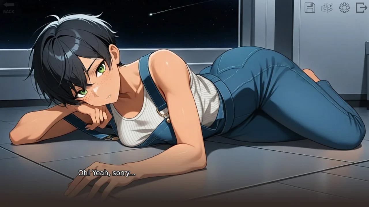 Tomboy Stranded in Space Preview 5
