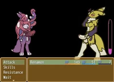 Renamon Vs Creatures Preview 1