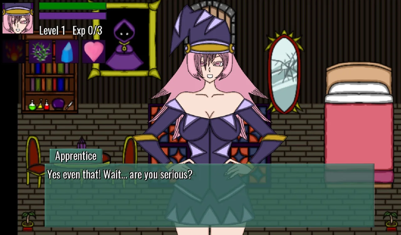 Magician Boy and Apprentice Girl Preview 1