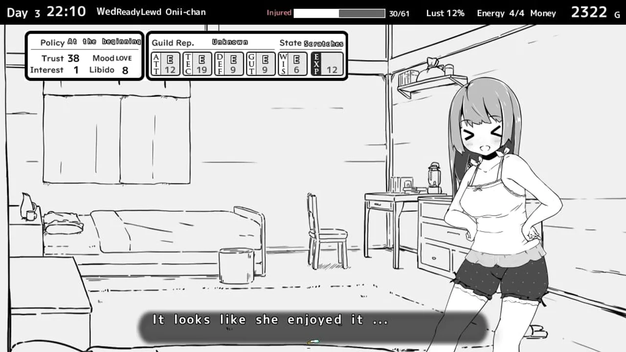 Living With Sister Monochrome Fantasy Preview 1