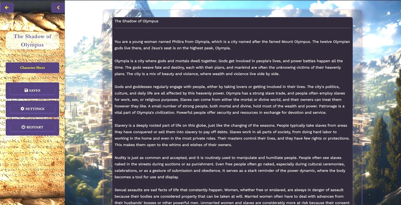 The Shadow of Olympus Preview 2