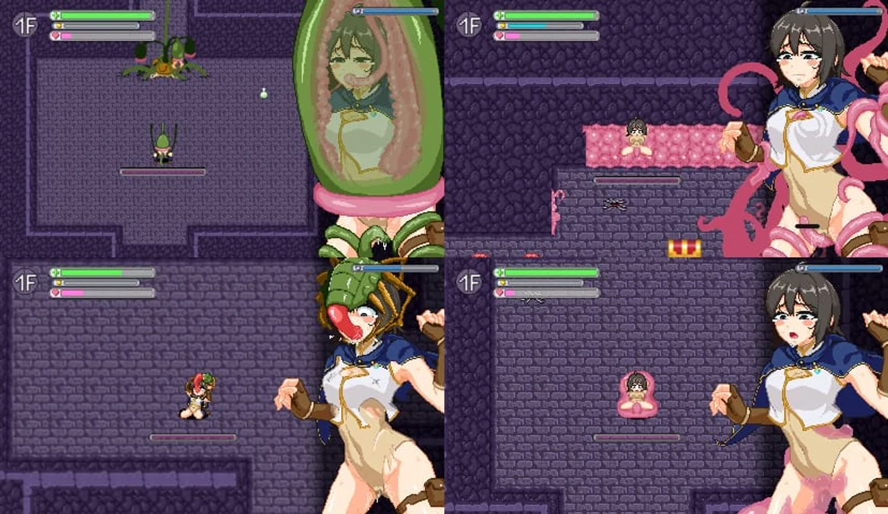 The Lewd Trap Tower a Secretly Perverted Rookie Adventurer Preview 4