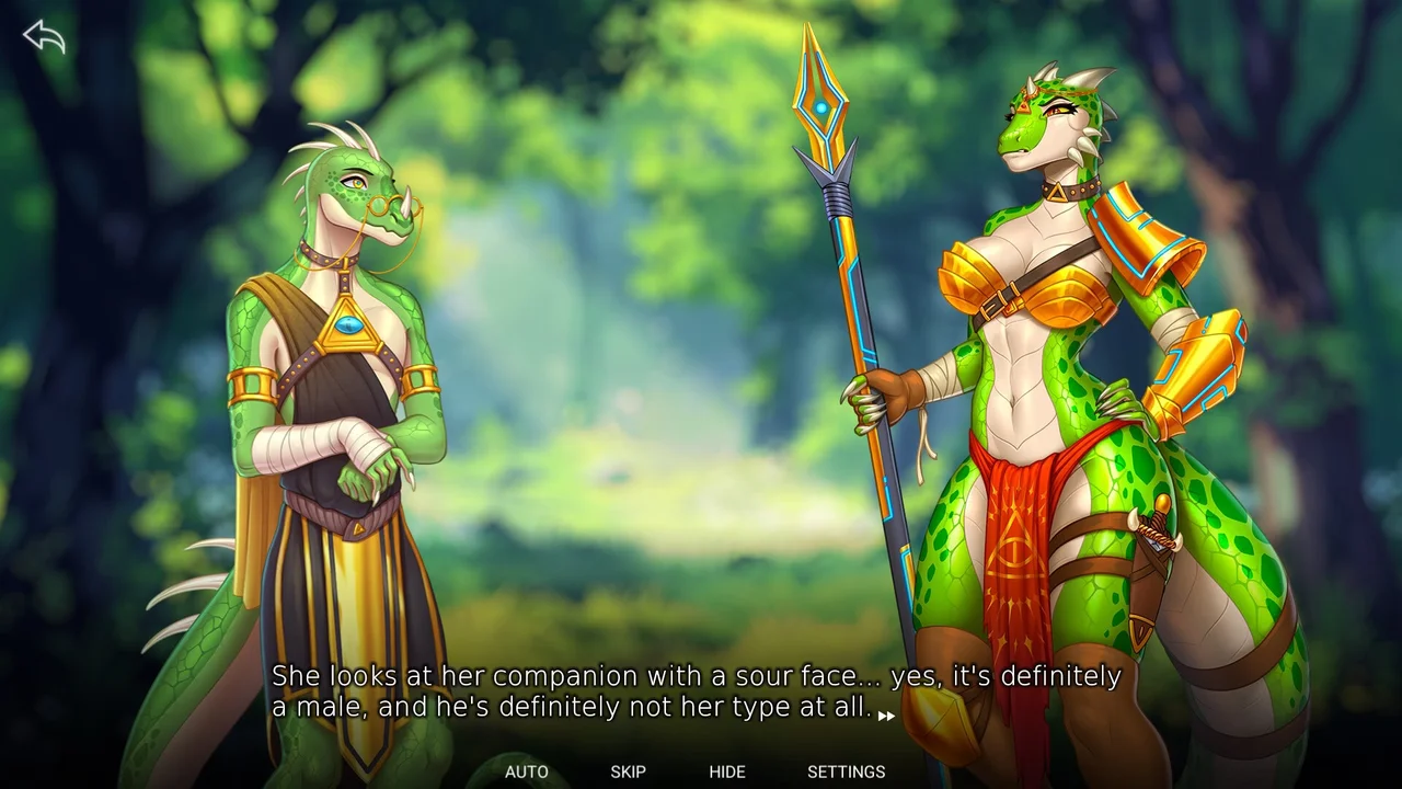 Humans Are Not That Against Lizardwomen Preview 3