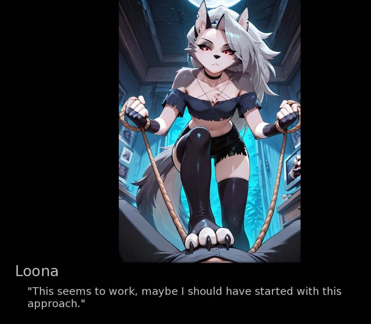 Loona Dominates a Pervert Preview 3