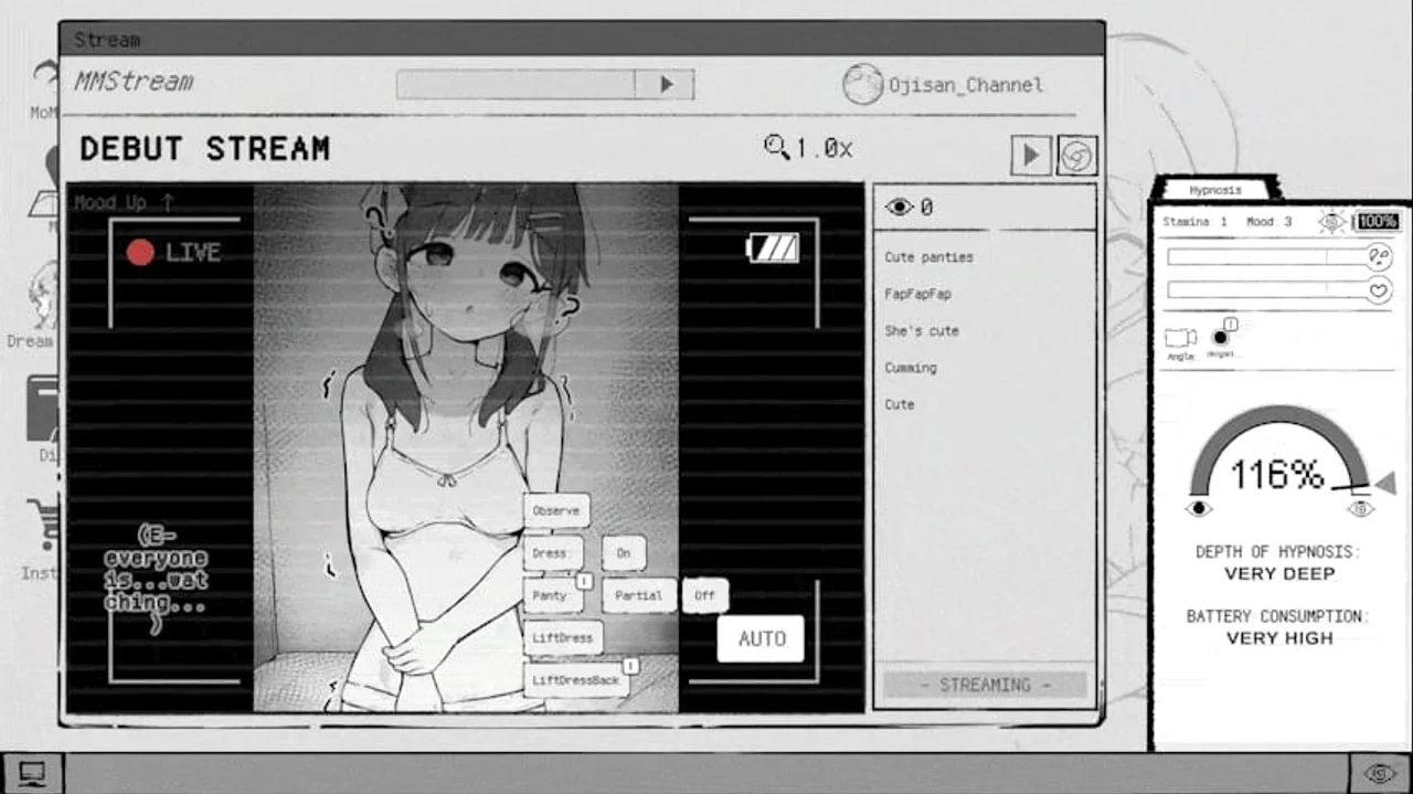 Go Live Become an Erotic Streamer With Hypnosis App Preview 4