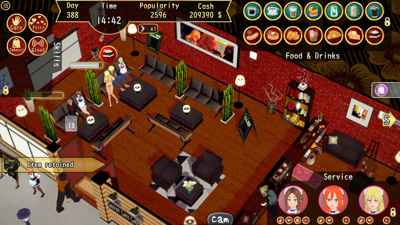 Secret Care Cafe Preview 1