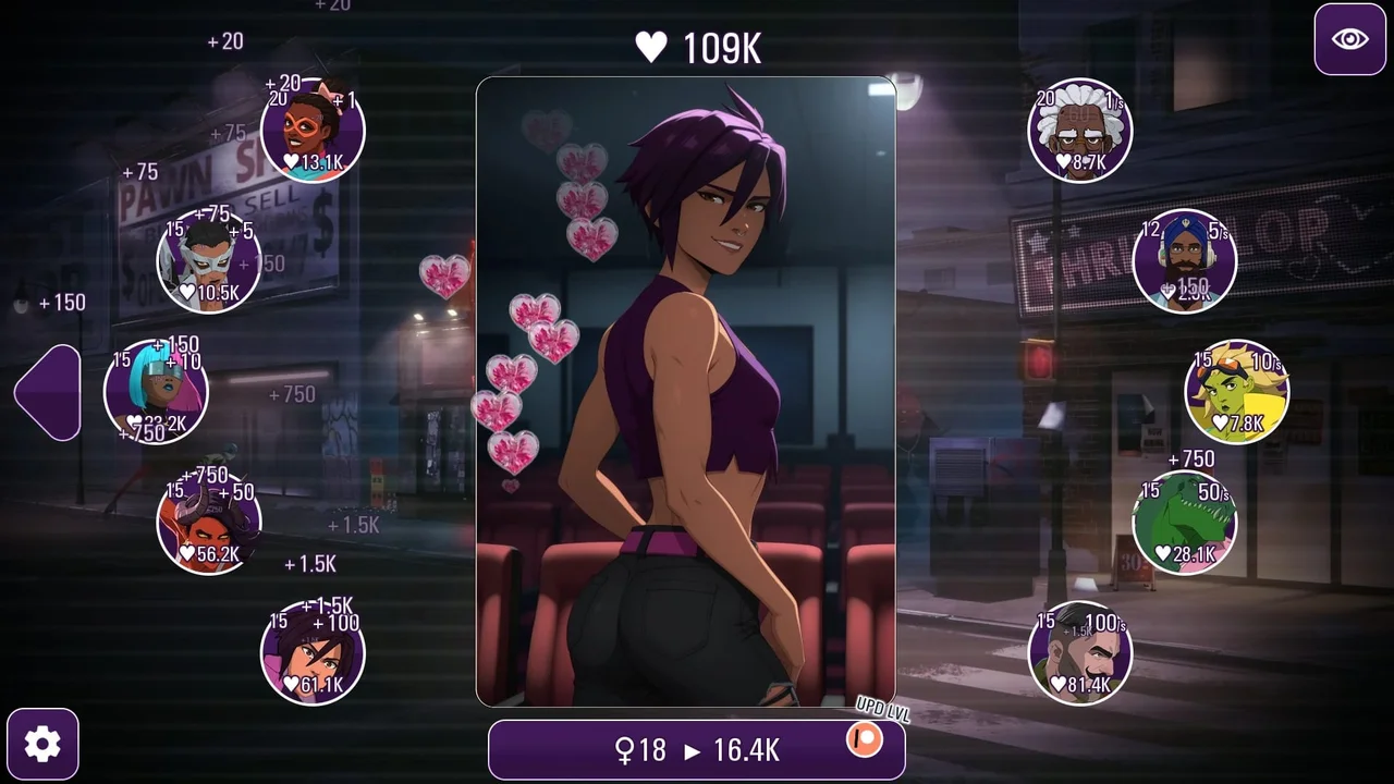 Invisigal Clicker Preview 6