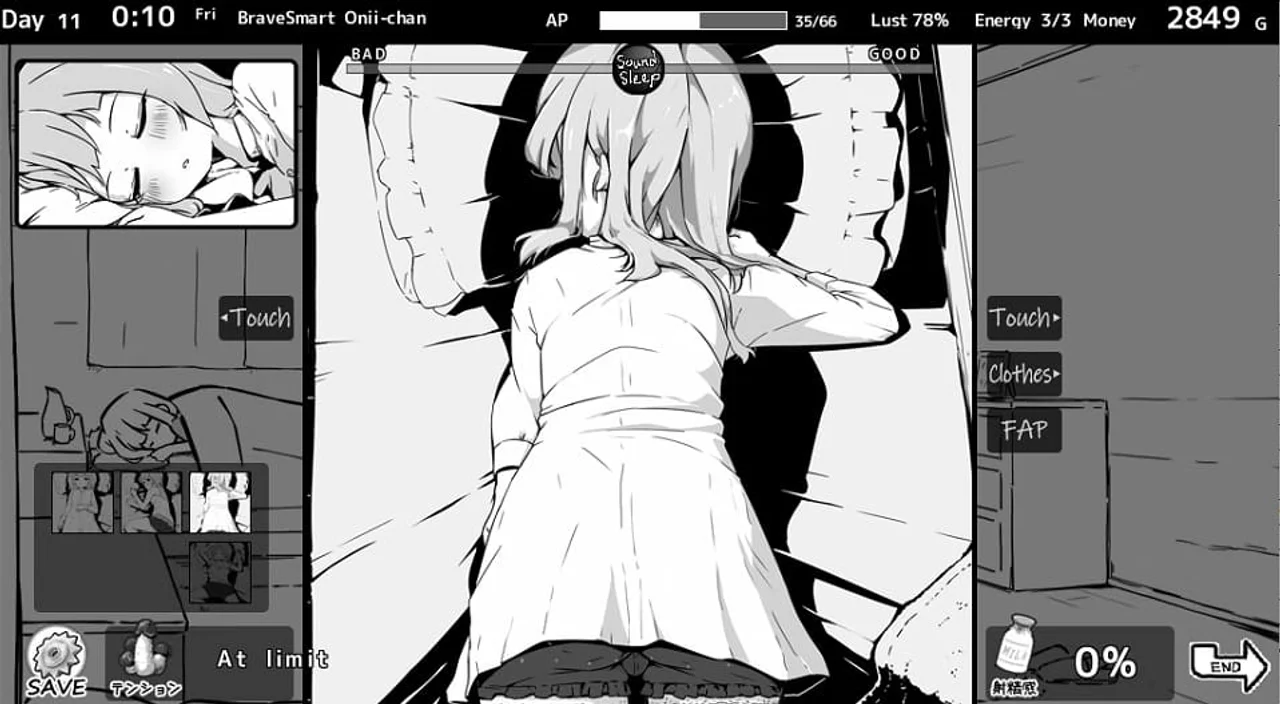Living With Sister Monochrome Fantasy Preview 6