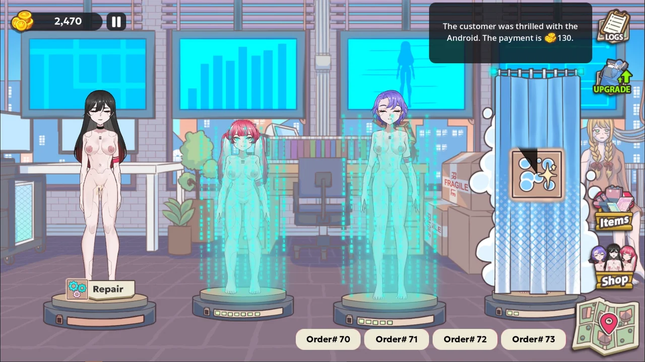 Androids at Your Service Preview 3