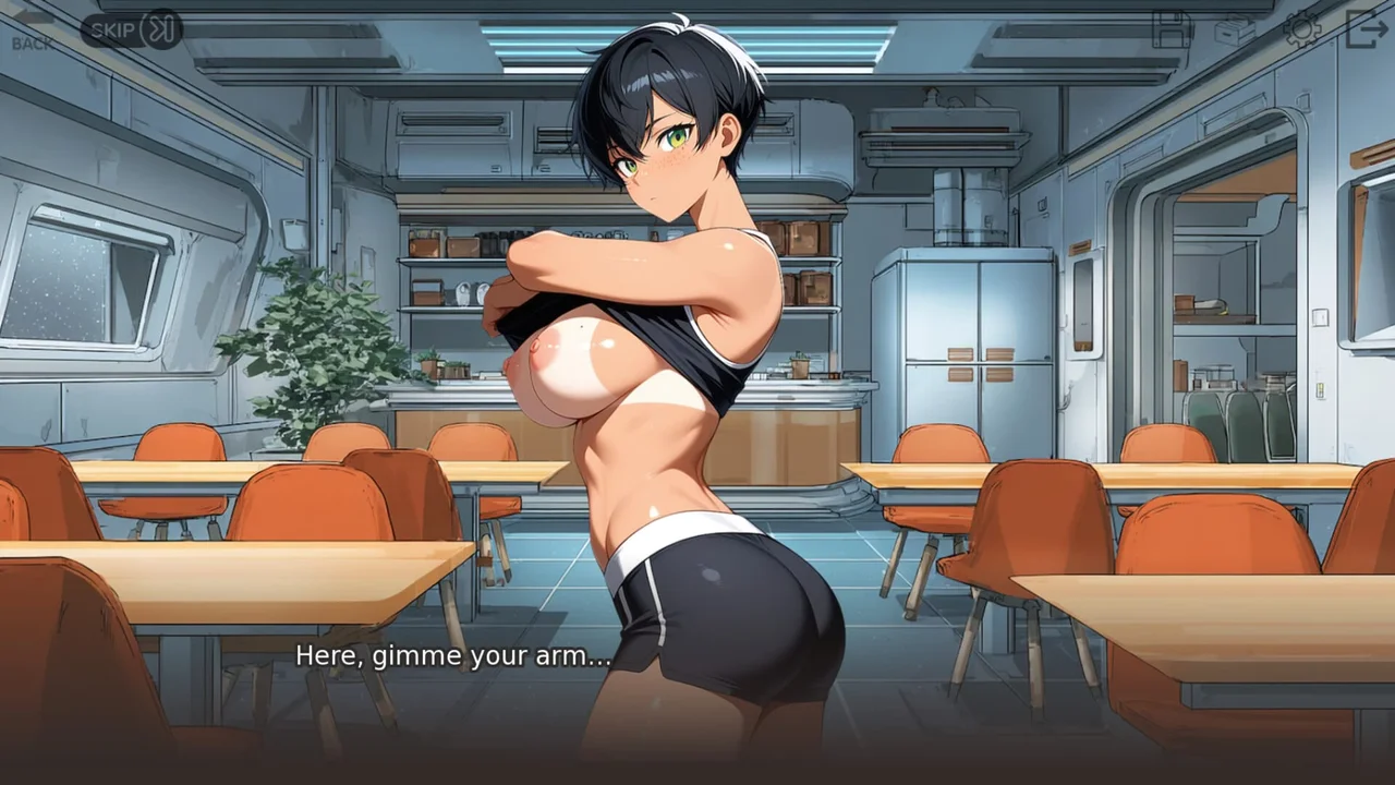 Tomboy Stranded in Space Preview 3