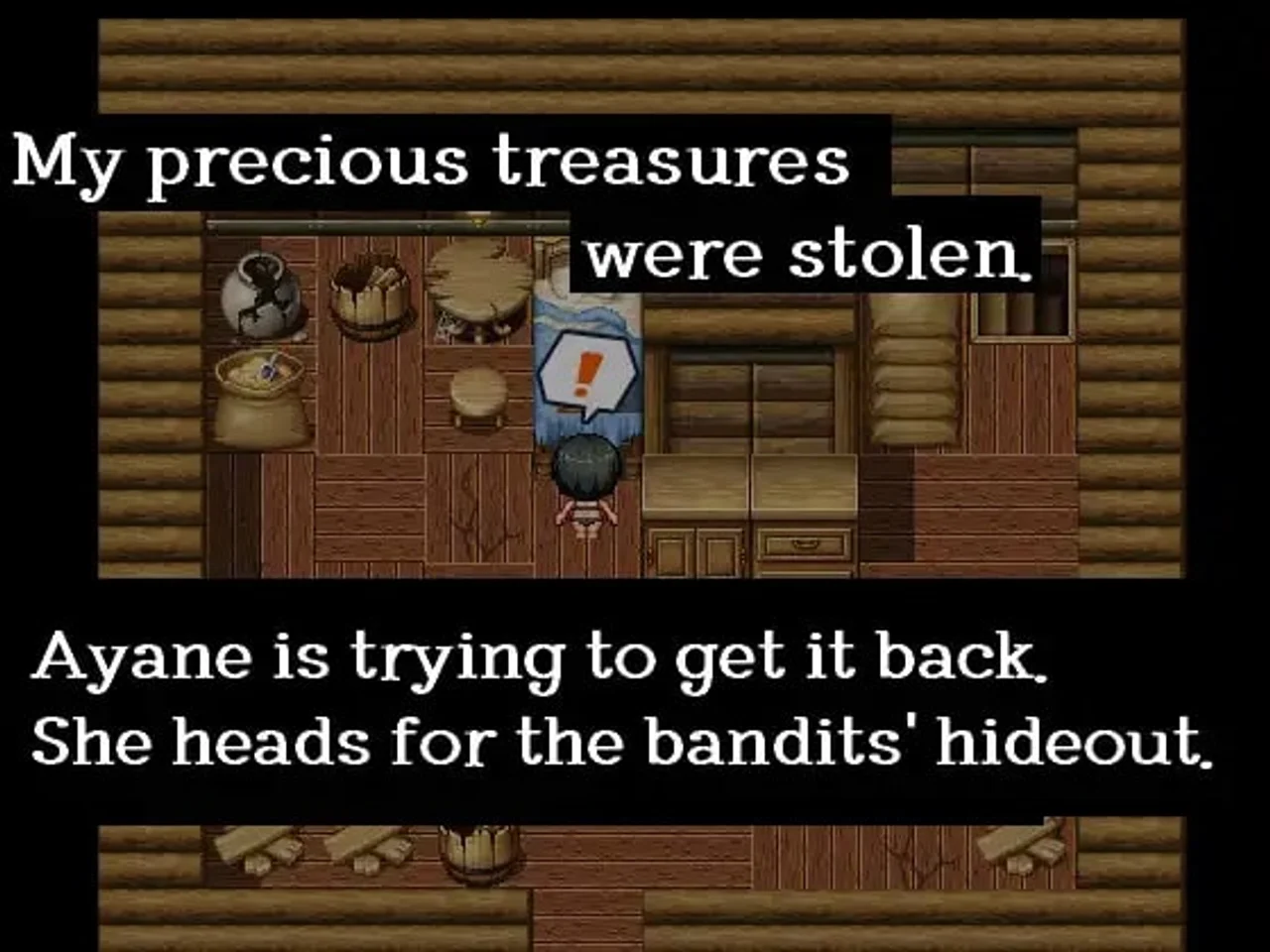 Ayane and the Stolen Treasure Preview 1