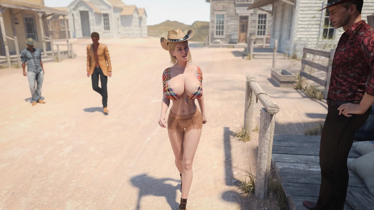 Lucky Lucy and Daltons Banging in the Wild West Preview 4