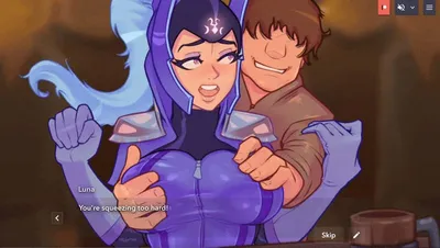 Luna in the Tavern Animated Preview 4