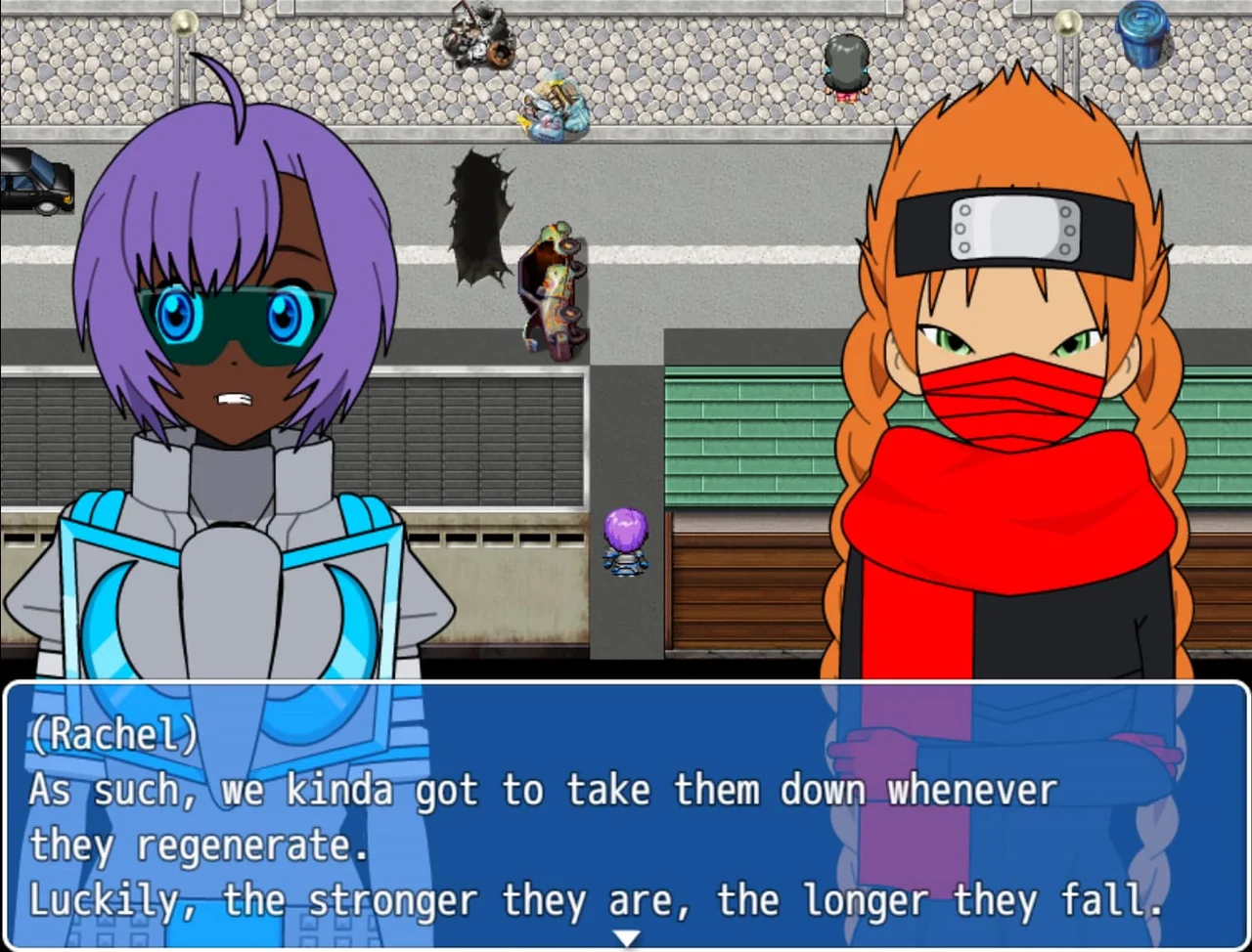 Cyberspace Battle Maiden Academy Preview 6