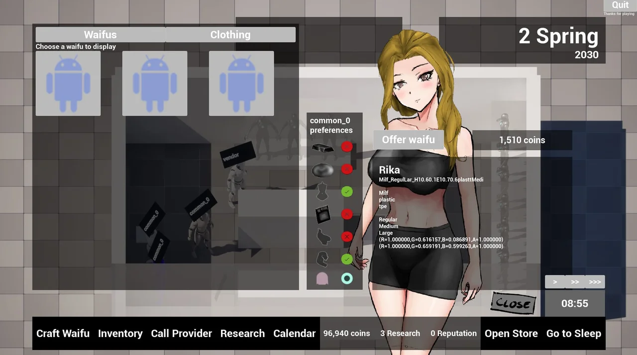 Waifu for Sale Preview 1